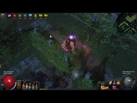 Path of Exile LV99 EarthQuake Juggernaut - 3Curses and 2Dot