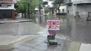 preview picture of video 'Inundación en Nueva Pompeya'