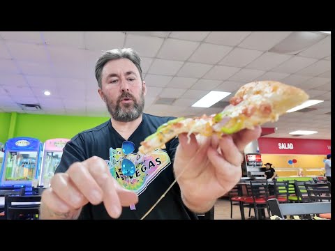 Eating Too Much Cheap Pizza At Cicis Buffet (Mac N Cheese Pie) & Thrift Store Shopping In Kissimmee