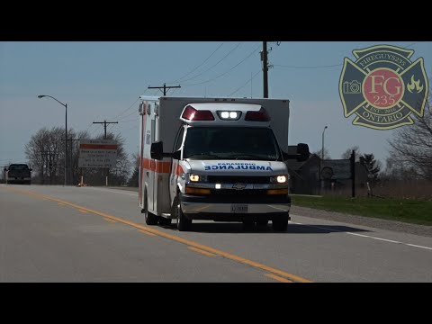 Lambton EMS - 1145 Responding.