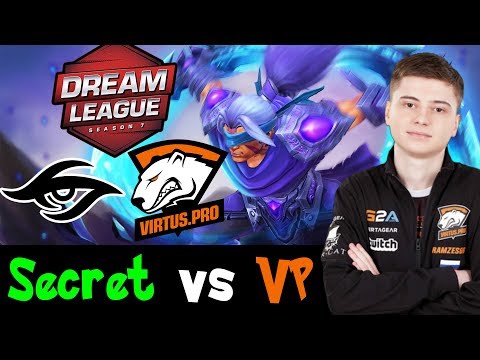Team Secret vs Virtus.pro Game 1 - DreamLeague season 8 Dota 2