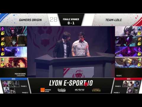 Lyon e-Sports #10 - Winner's Final - Team LDLC vs. Gamers Origin - Game 2