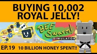#1 Bee Swarm Simulator Player - Buying 10,002 Royal Jelly - SDMittens