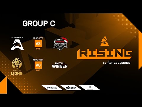 LIVE: MAD Lions vs Spirit Academy - BLAST Rising 2021 - Group Stage