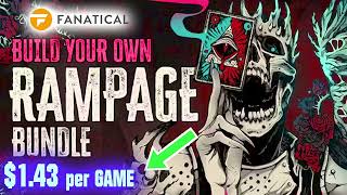 Fanatical – BYO Rampage Bundle - June 2024 [$ 1.43/Game!]