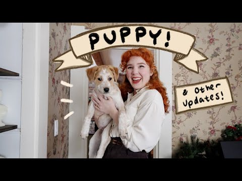 We Adopted a PUPPY! (& other updates)