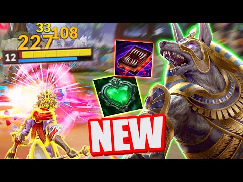 Anubis has a NEW LIFESTEAL BUILD in SMITE 2?
