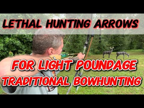 Ultimate 2025 Hunting Arrow Setup For Lightweight Traditional Bows Must Watch!