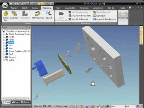 Exploded Assembly Configurations