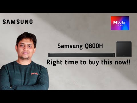 Thumbnail for Samsung Q800H Dolby Atmos soundbar Review & Sound testing || All Pros & Cons discussed 🔥🔥