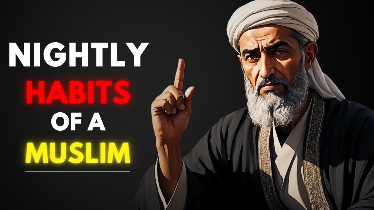 Every MUSLIM should do These 7 THINGS every NIGHT (Islamic Routine)