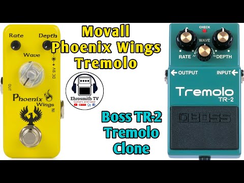 Movall Phoenix Wings Tremolo (Boss TR-2 Tremolo Clone) Demo