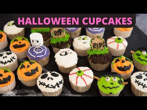 Easy Halloween Cupcakes