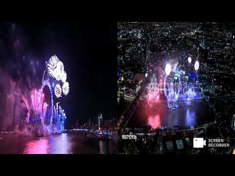 London NYE Fireworks 2018