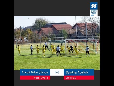 Rezumat: Arieșul Mihai Viteazu - Sporting Apahida 1-1 (31.10.2021)
