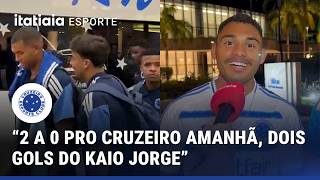 CRUZEIRO DESEMBARCA NA CAPITAL PAULISTA PARA COMPROMISSO COM O SÃO PAULO PELO BRASILEIRÃO