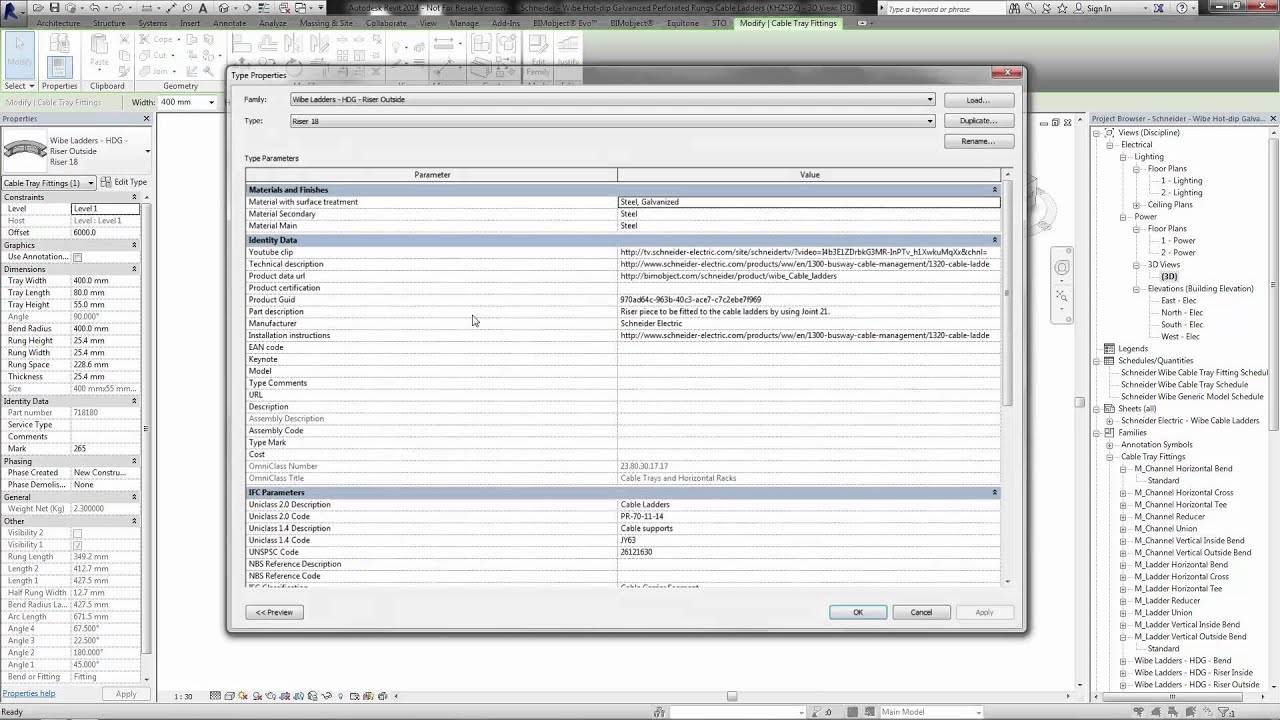 Schneider Electric - Wibe - Tutorial for Revit