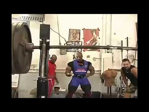 squats 363kg/800lbs Ronnie Coleman