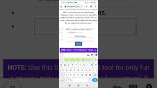 How To Use SMS BOMBER | Complete Guide.