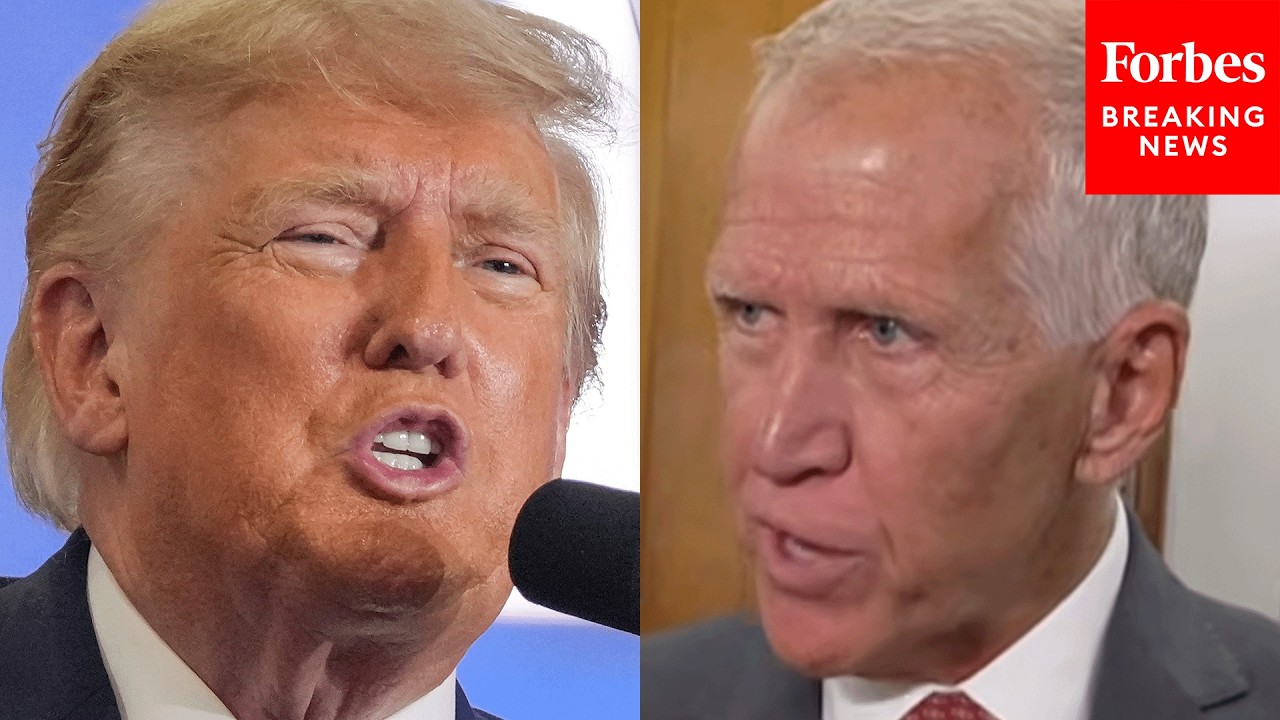 Video | Reporter Asks Tillis If Trump's $80 Billion Iran Supplemental Is A 'Good Use Of Taxpayer Money'