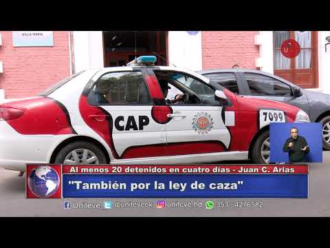 Intenso accionar policial durante el fin de semana