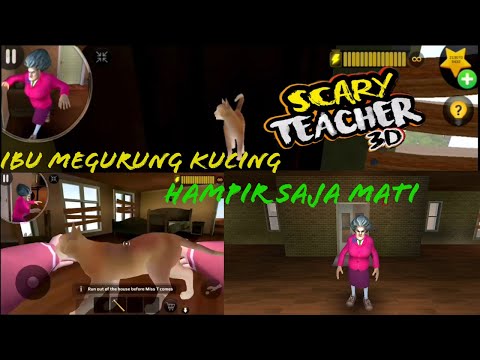 Karena Dendam, kucing dikurung dalam lemari - Scary Teacher 3d - Chapter 1 - Level 6