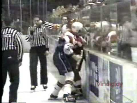 Joey Kocur vs Greg Adams