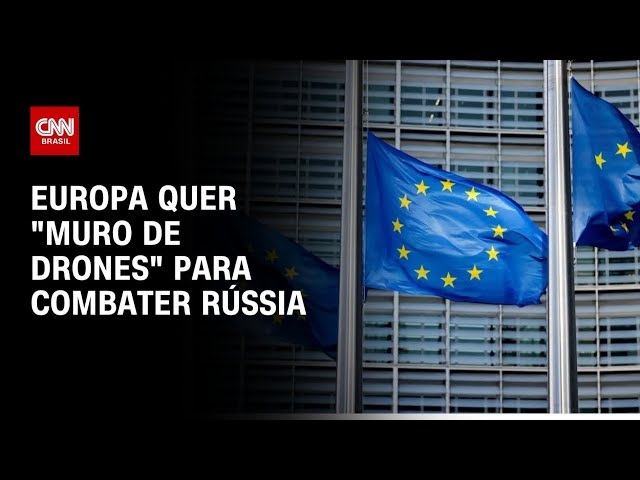 Europa quer "muro de drones" para combater Rússia | CNN ARENA