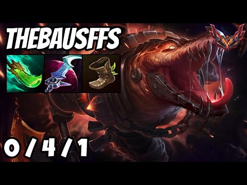 Thebausffs Renekton Top vs Shen 24/04/2025