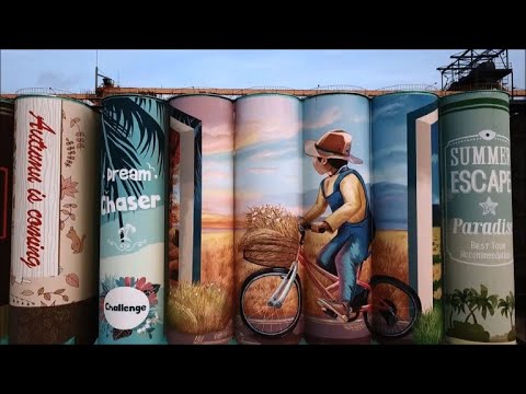 South Korean grain silo transforms into world’s largest mural