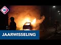 Tientallen auto's in vlammen op tijdens jaarwisseling - OMROEP WEST