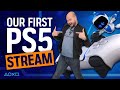 Our First PlayStation 5 Stream - We React To PS5 and Astro's Playroom
