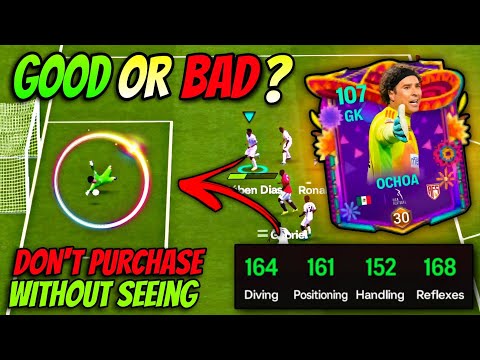 FC MOBILE 25'S 102 OVR GUILLERMO OCHOA FULL REVIEW ✅ || Ochoa Full Review || #fcmobile
