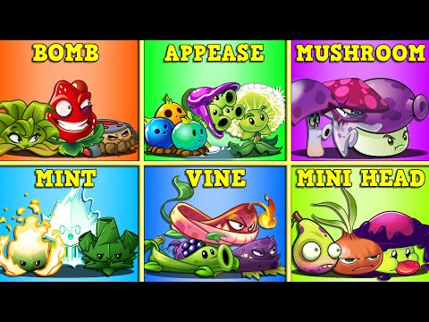 Random 6 Team Plants Battlez - Which Team Will Win? - PvZ 2 Team Plant vs Teams Plant