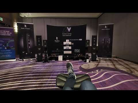 Margules and Raidho in different room... plus audiophile listening chair