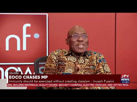 Inusah Fuseini answers whether the EOCO arrest was lawful or not.