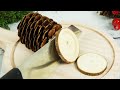 Stop Motion Cooking Make Cakes From Christmas Decorations ASMR 4K