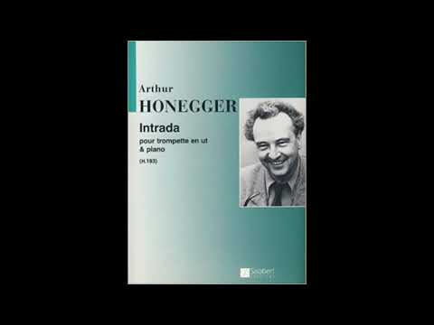 Honegger Intrada with click Allegro=218 "Karaoke - Accompaniment"