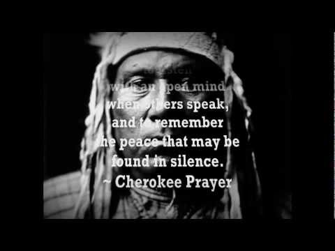 Cherokee Morning Song: "I am of the Great Spirit"