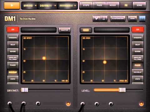 DM1 the Drum Machine App Preview