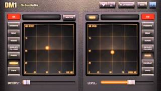 Video thumbnail for DM1 the Drum Machine App Preview by Fingerlab