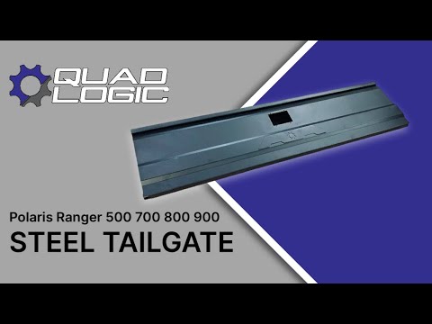 (100-5145-KIT) Polaris Ranger 500 700 800 900 Black Powder-Coated Steel Tailgate