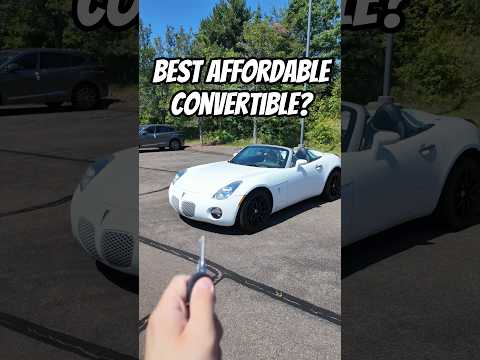 Best Affordable Convertible? #car #pontiac #solstice #rwd #affordable #automobile #miata #summer