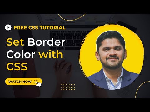 How to Set Border Color in CSS | border color property | Amit Thinks | 2022