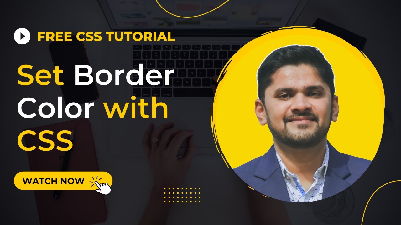 How to Set Border Color in CSS | border-color property | Amit Thinks | 2022