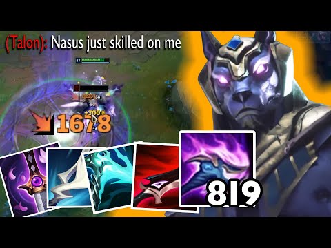 Nasus But I Built Full Lethality and Can One Shot Everyone