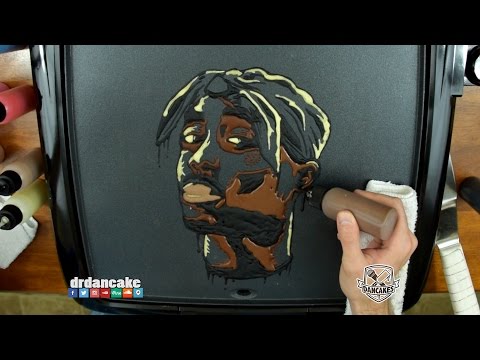 2pac Pancake Art