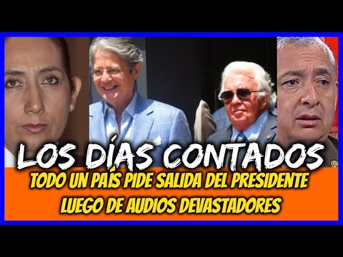 Los días contados. Todo un país pide salida del presidente luego de ...