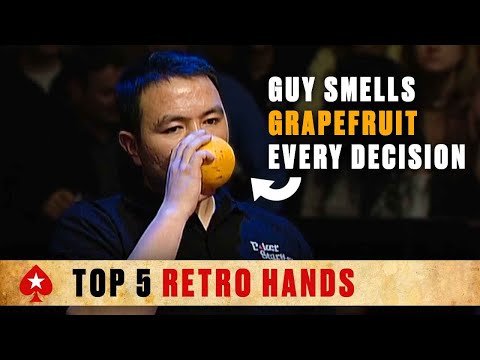 TOP 5 best RETRO poker HANDS ♠️ Best Poker Moments Retro ♠️ PokerStars