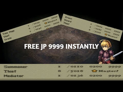 How to get FREE JP instantly - Final Fantasy Tactics